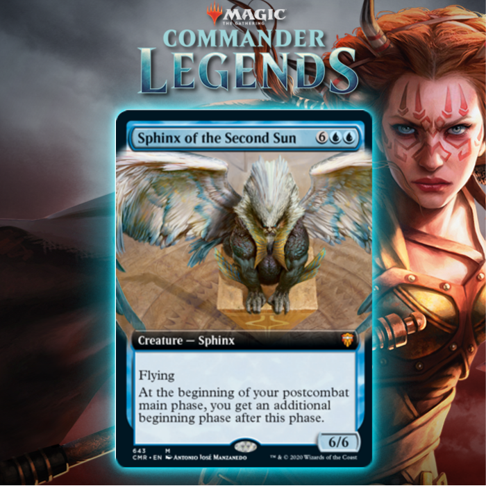 Blue Gets New Sphinx In Sphinx of the Second Sun In Commander Legends