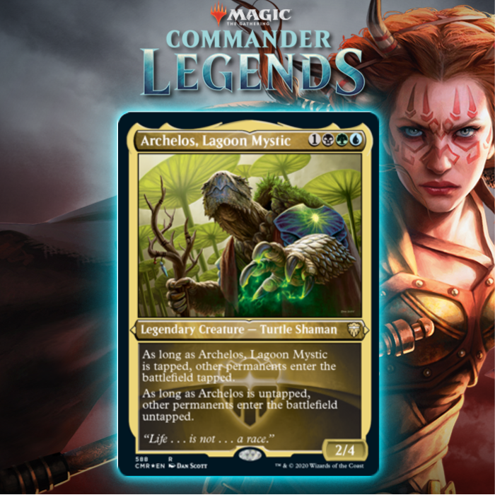 Sultai Gains Legendary Turtle Shaman In Commander Legends