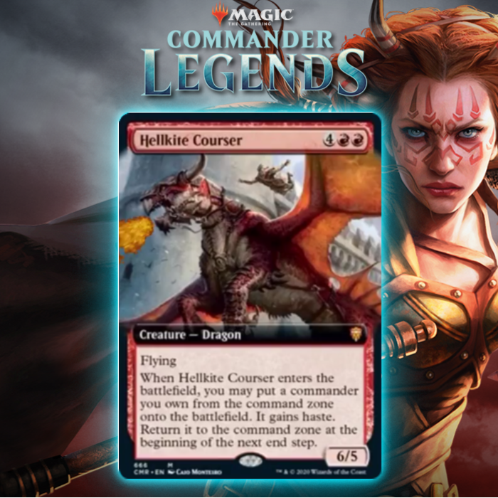 Red Gains Powerful New Dragon In Commander Legends