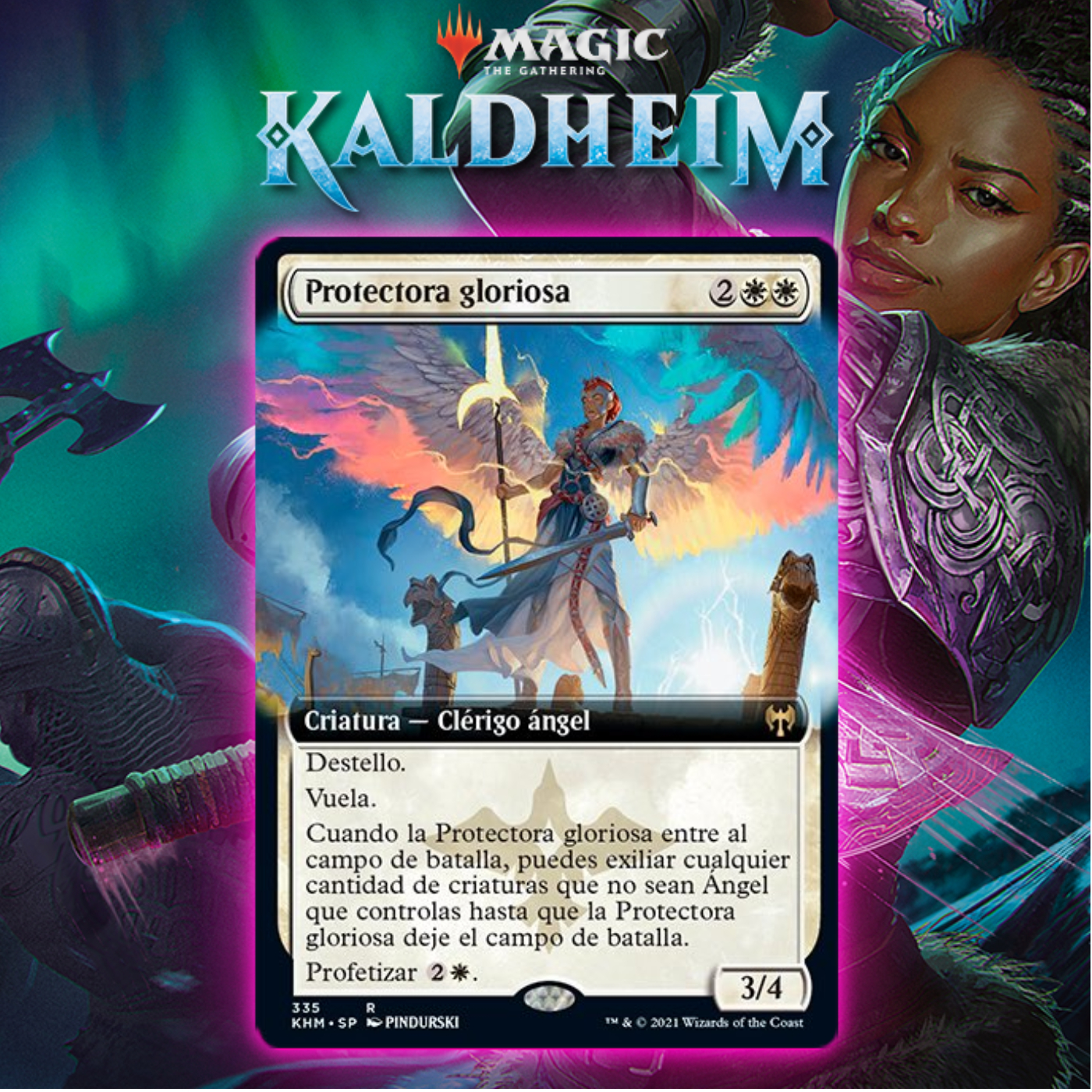 White Gets New Flash Angel In Glorious Protector In Kaldheim