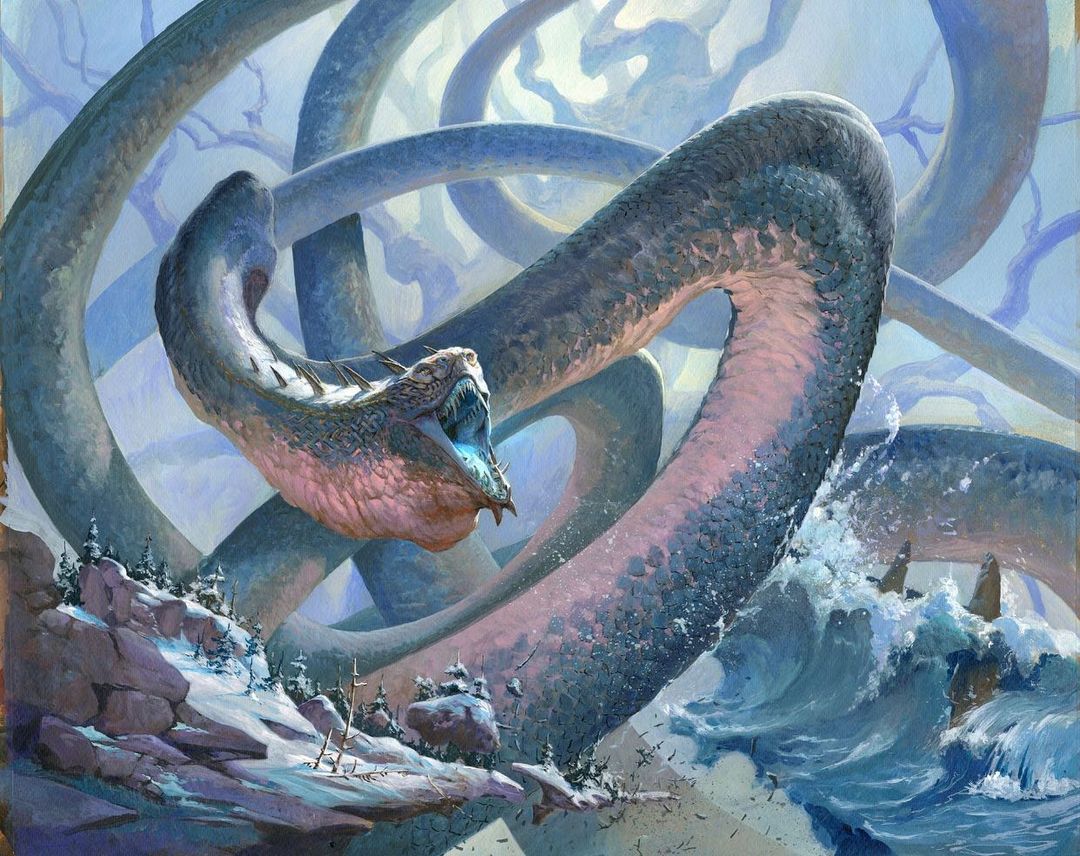 Koma, Cosmos Serpent, illustrated by Jesper Ejsing