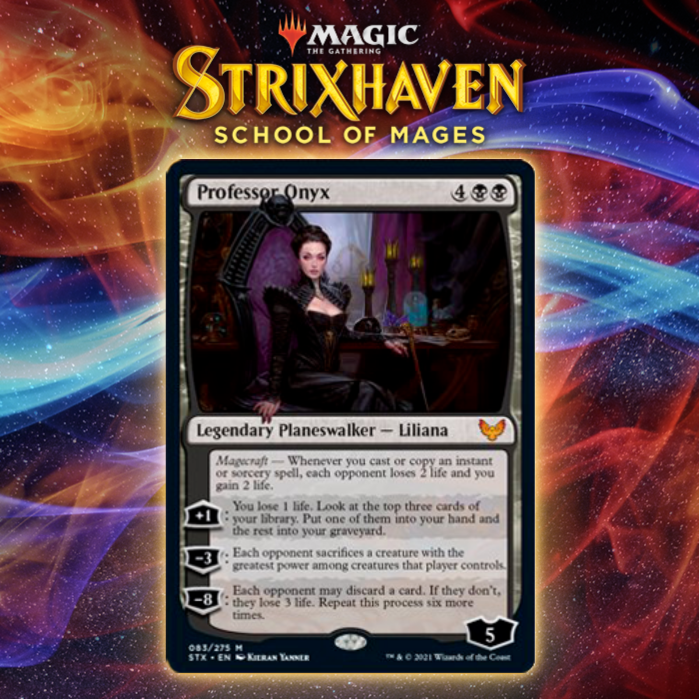 Liliana Makes Her Debut As Professor Onyx In Strixhaven: School of Mages
