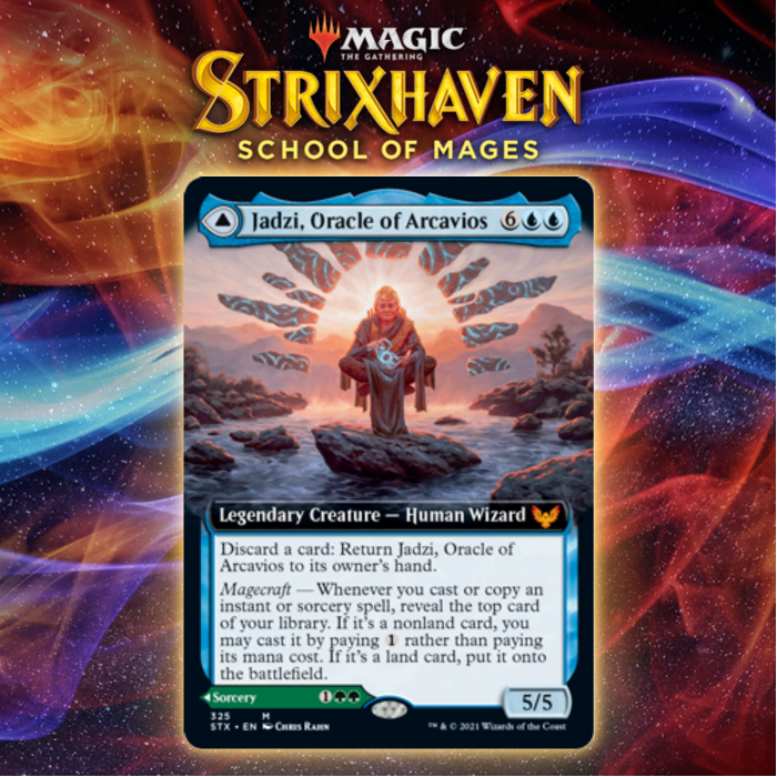 Jadzi, Oracle Of Arcavios Gives Quandrix A Ramp Payoff In Strixhaven