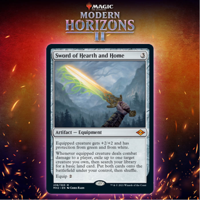Modern Horizons 2 Adds To Magic’s Armory With Sword of Hearth and Home