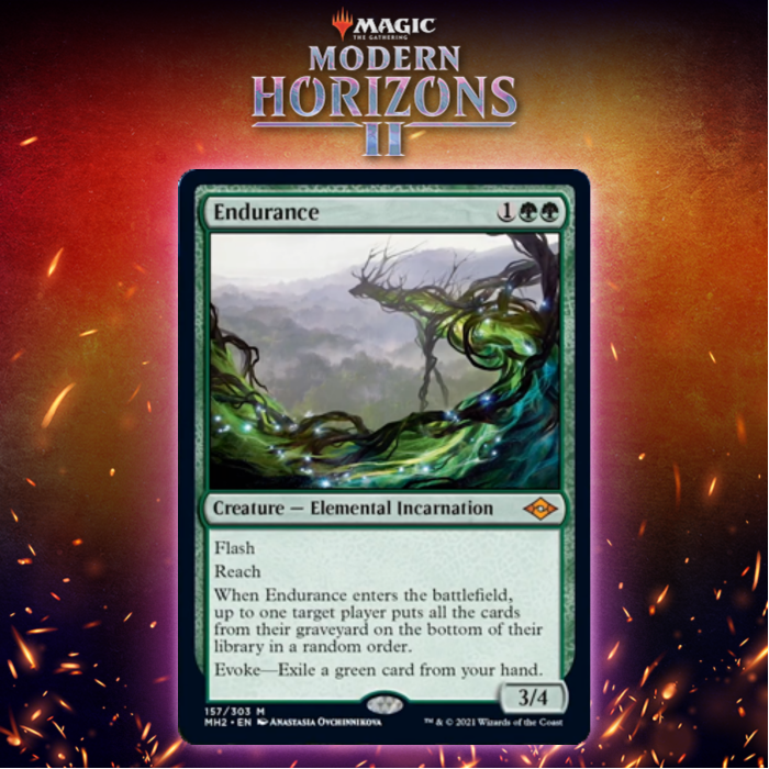 Green Gets Its Mythic Elemental Incarnation In Endurance In Modern Horizons 2