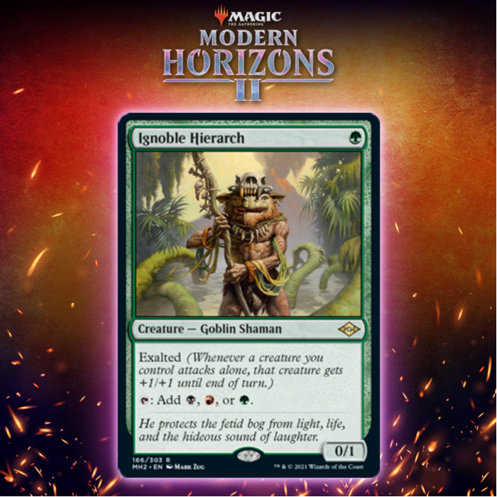 Ignoble Hierarch Gives Green New Mana Accelerant In Modern Horizons 2