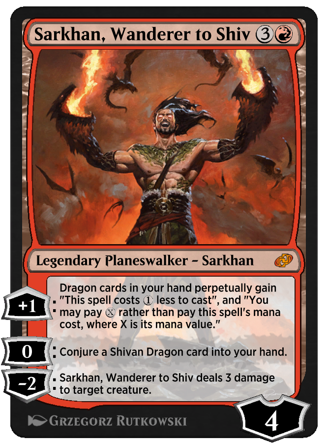 Red Gets New Planeswalker In Sarkhan, to Shiv In Jumpstart: Historic - Star City Games
