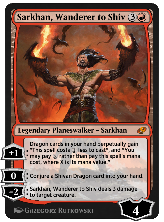 Red Gets New Planeswalker In Sarkhan, to Shiv In Jumpstart: Historic - Star City Games