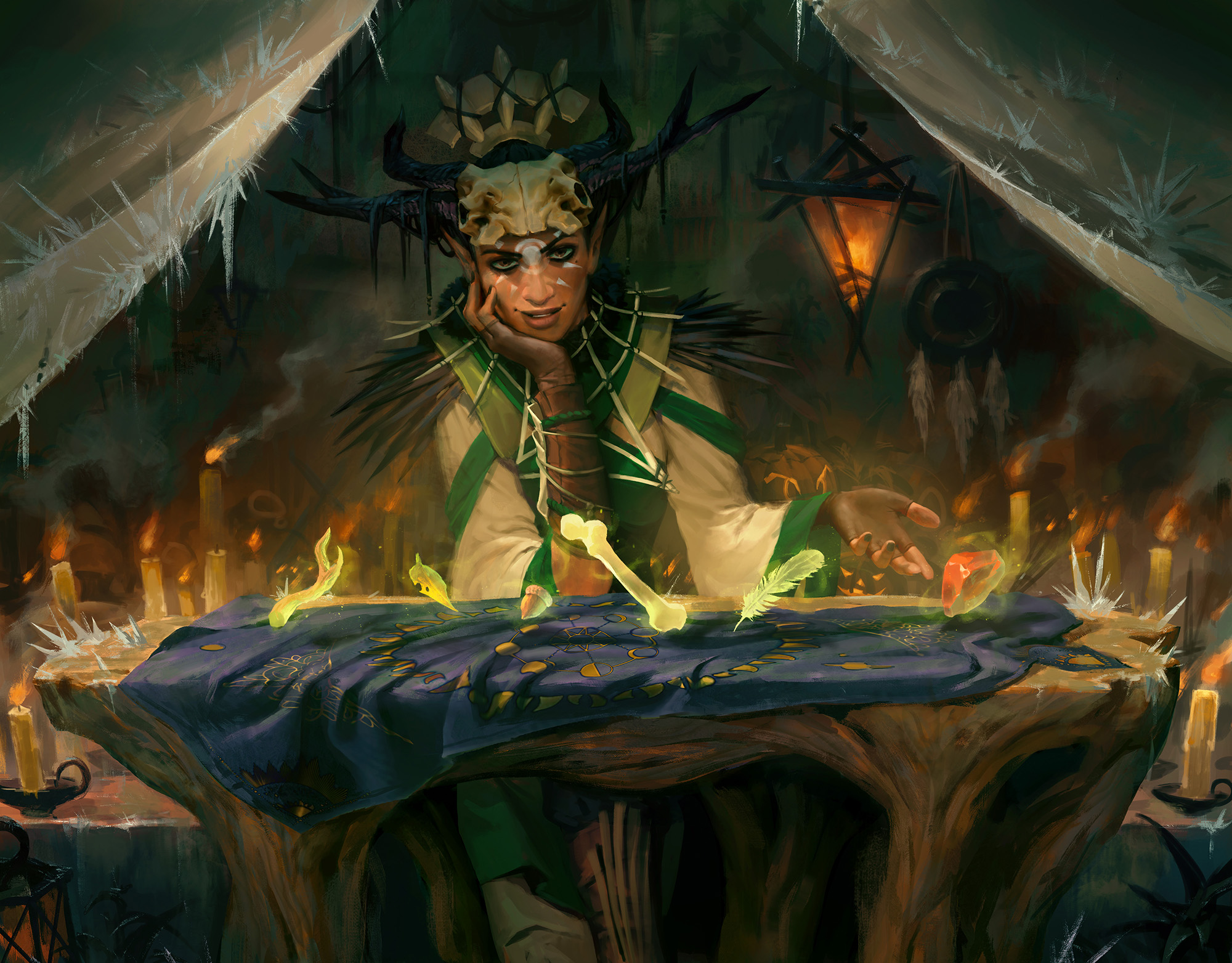 Green Gets New Take On Courser Of Kruphix In Augur Of Autumn In Innistrad: Midnight Hunt
