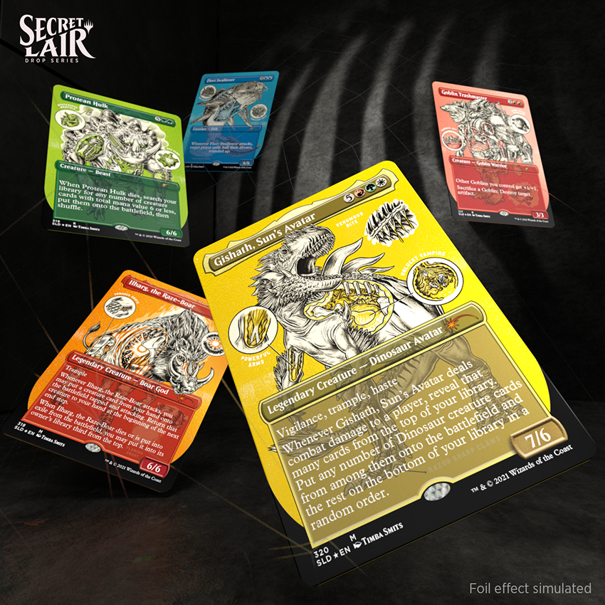 Weekly MTG Reveals Contents Of October Secret Lair Superdrop