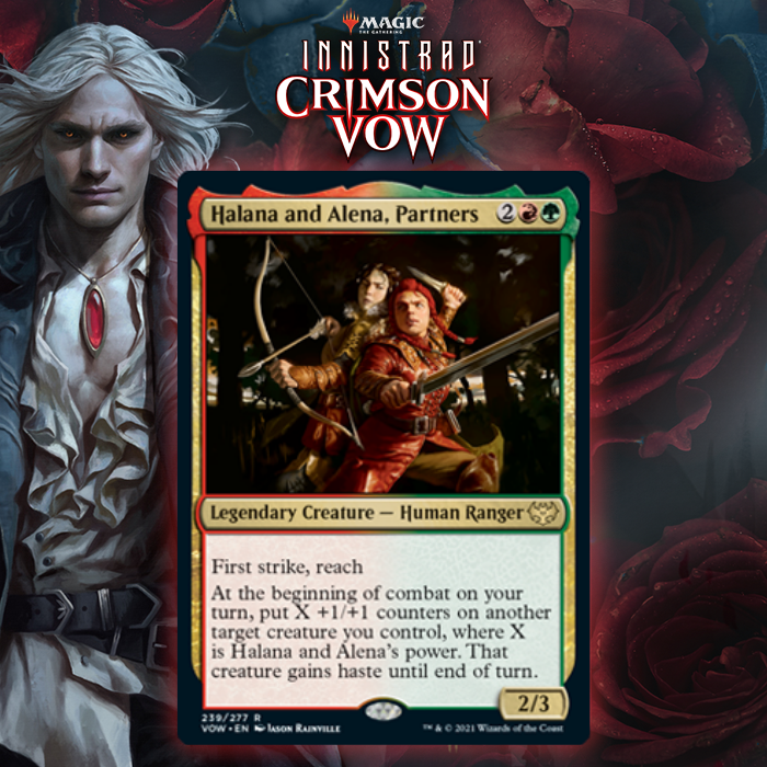 Halana And Alena, Partners Team Up On New Card From Innistrad: Crimson Vow