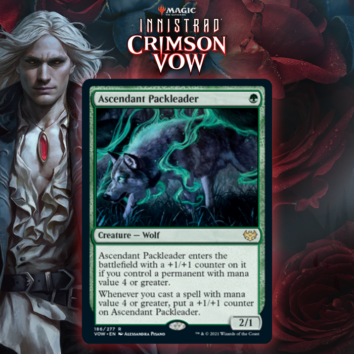 Innistrad: Crimson Vow Provides Werewolf Decks One-Mana Threat In Ascendant Packleader