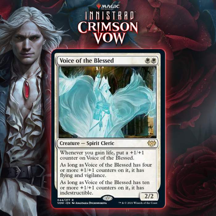 Voice Of The Blessed Is A Worthy Successor To Ajani’s Pridemate In Innistrad: Crimson Vow Standard