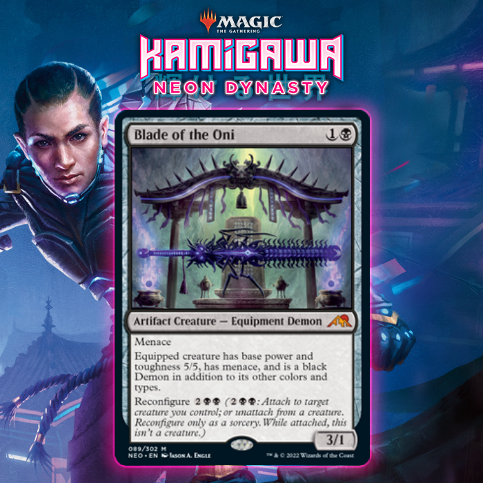 Kamigawa: Neon Dynasty’s Blade Of The Oni Set To Carve Up Opponents