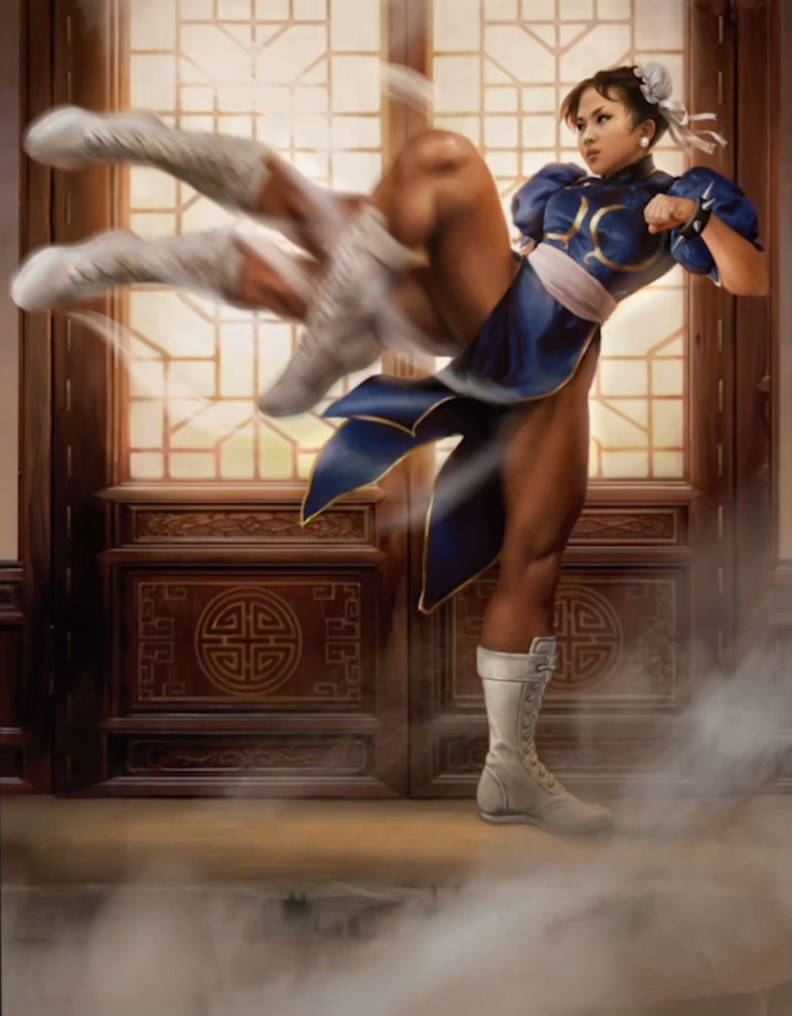 Commander Magic Deck Of The Week: Chun-Li, Countless Kicks - Star City Games