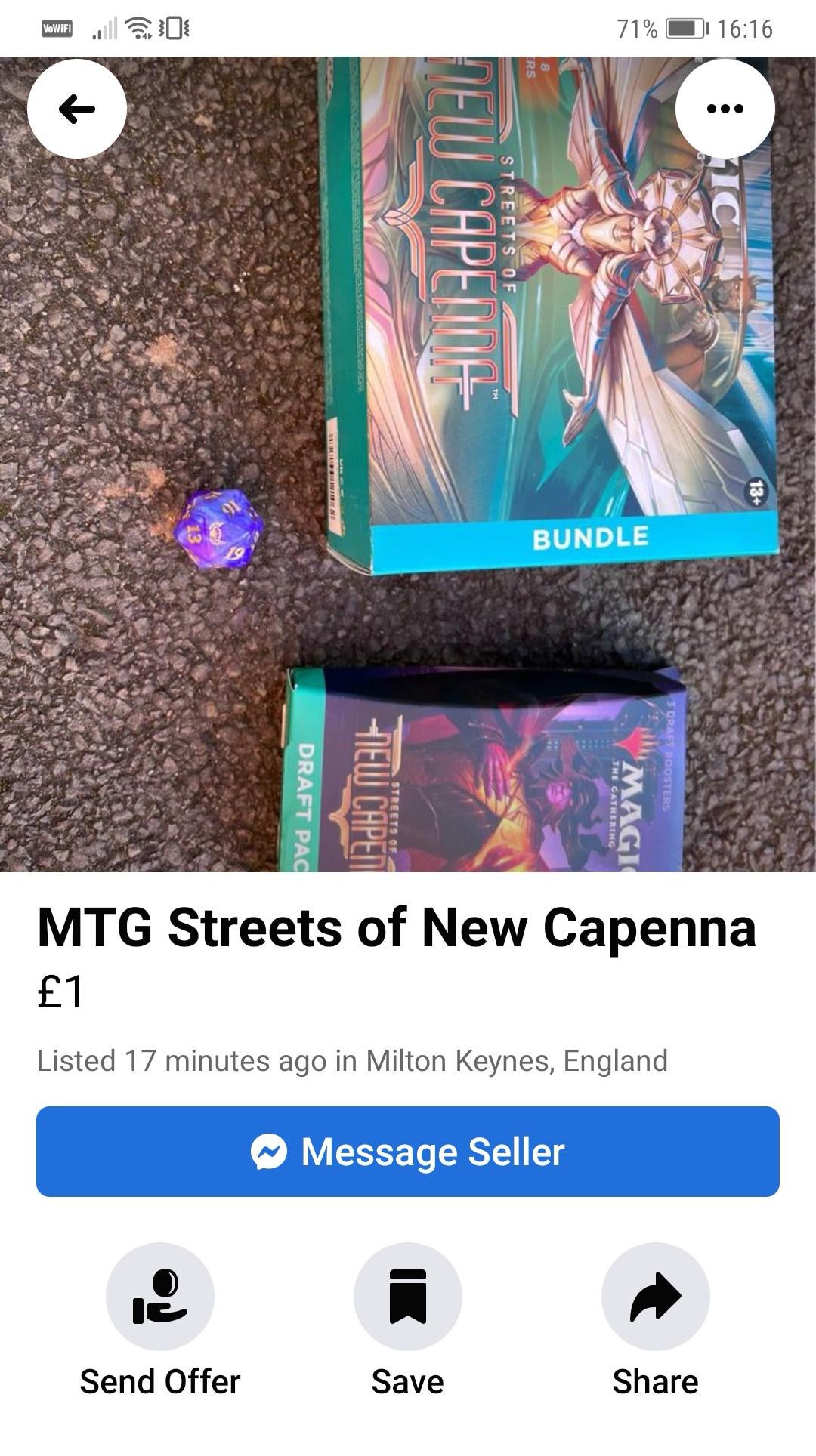 First Images Of MTG Streets Of New Capenna Packaging Potentially Leaked