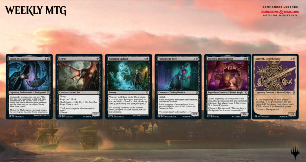 Magic: The Gathering: Commander Legends 2: Baldur's Gate Previews!