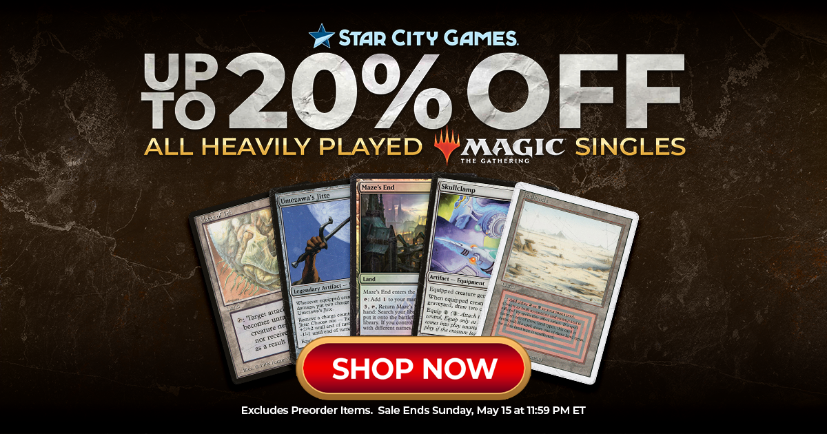 Sell Your Magic: The Gathering - Star City Games Sell Your Cards