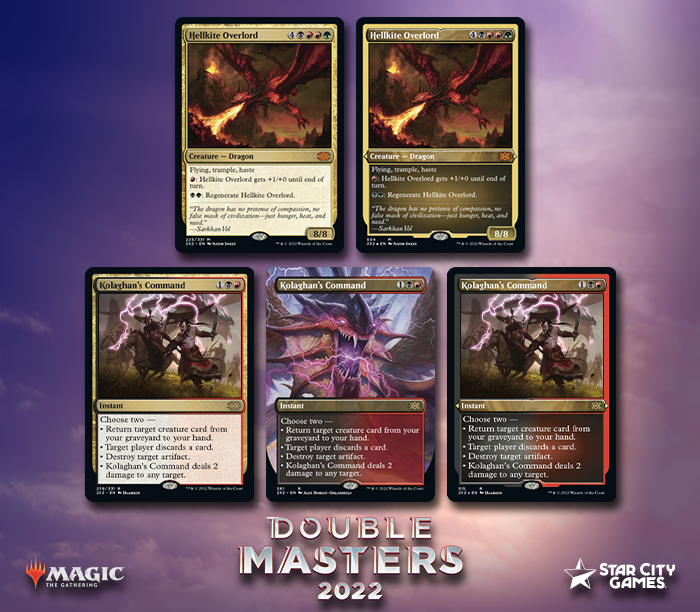 Double Masters 2022 Brings Back Mythic Rare Dragon, Fan-Favorite