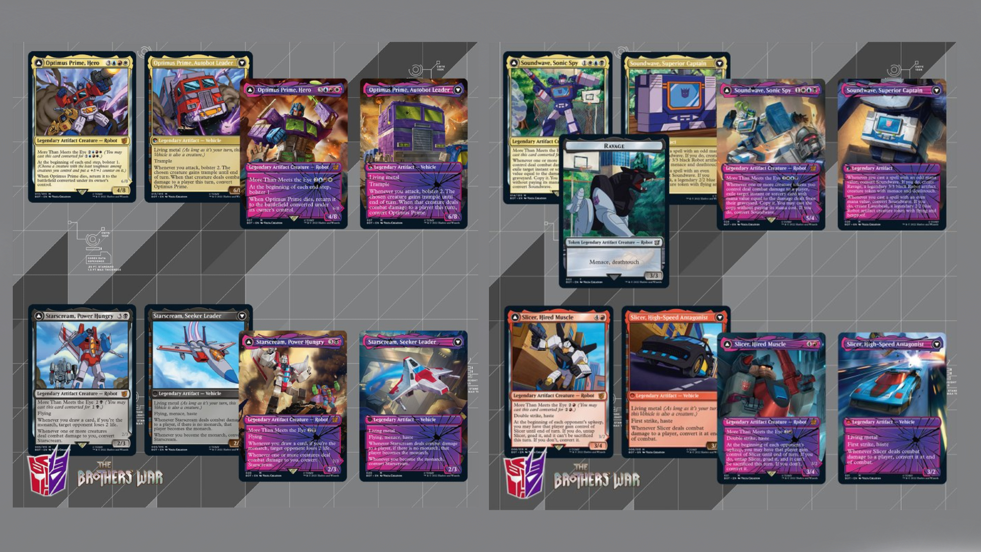 Transformers MTG Cards To Show Up In The Brothers' War