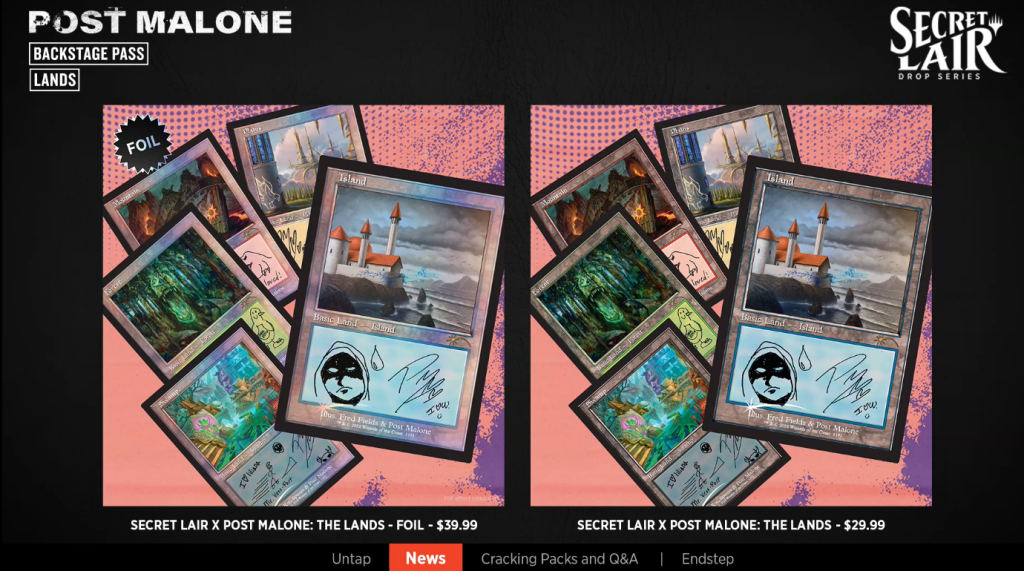 Post Malone Teams Up With Magic: The Gathering For New Secret Lair