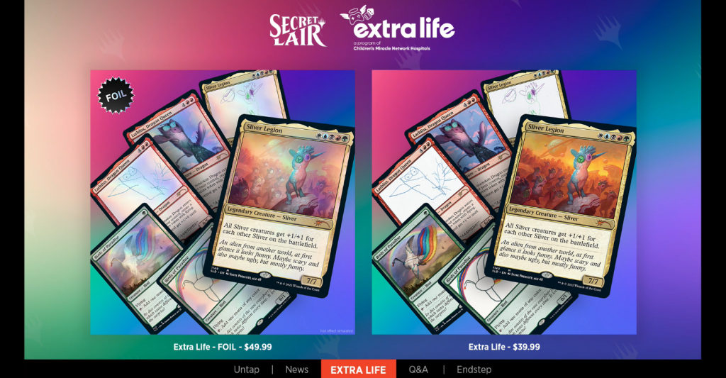 download mtg secret lair extra life 2022