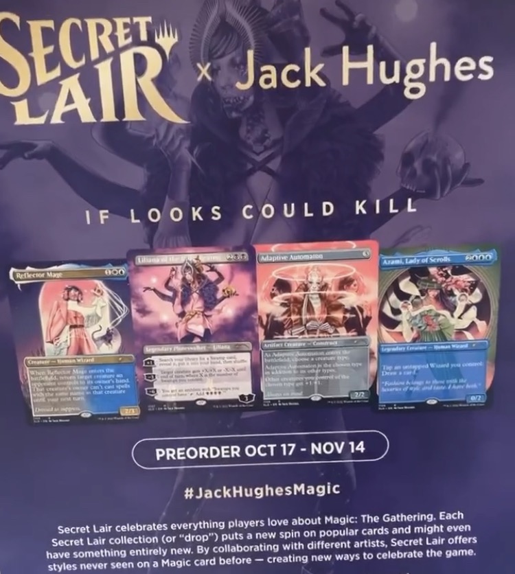 Jack Hughes MTG Secret Lair Drop Coming Later This Month - Star