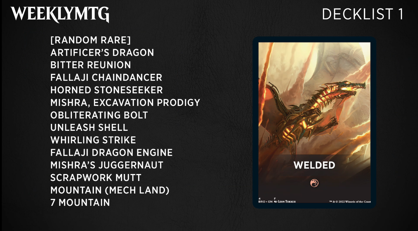 The Brothers' War Jumpstart And Set Booster Commander Cards Previewed