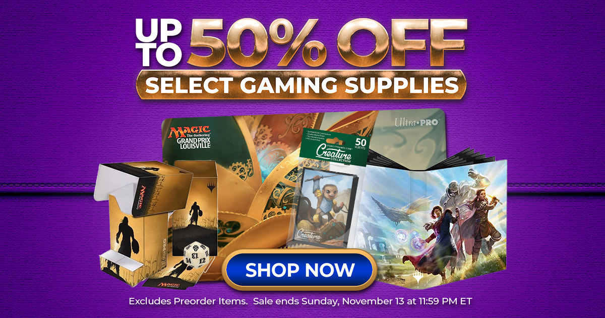 Save Up To 50 On Select Gaming Supplies Through Sunday! Star City Games