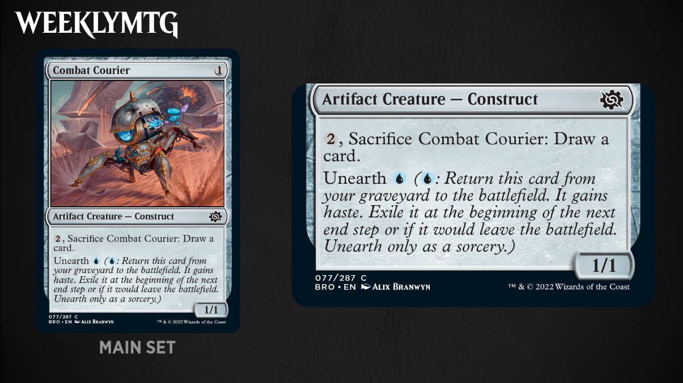 The Brothers' War Jumpstart And Set Booster Commander Cards Previewed