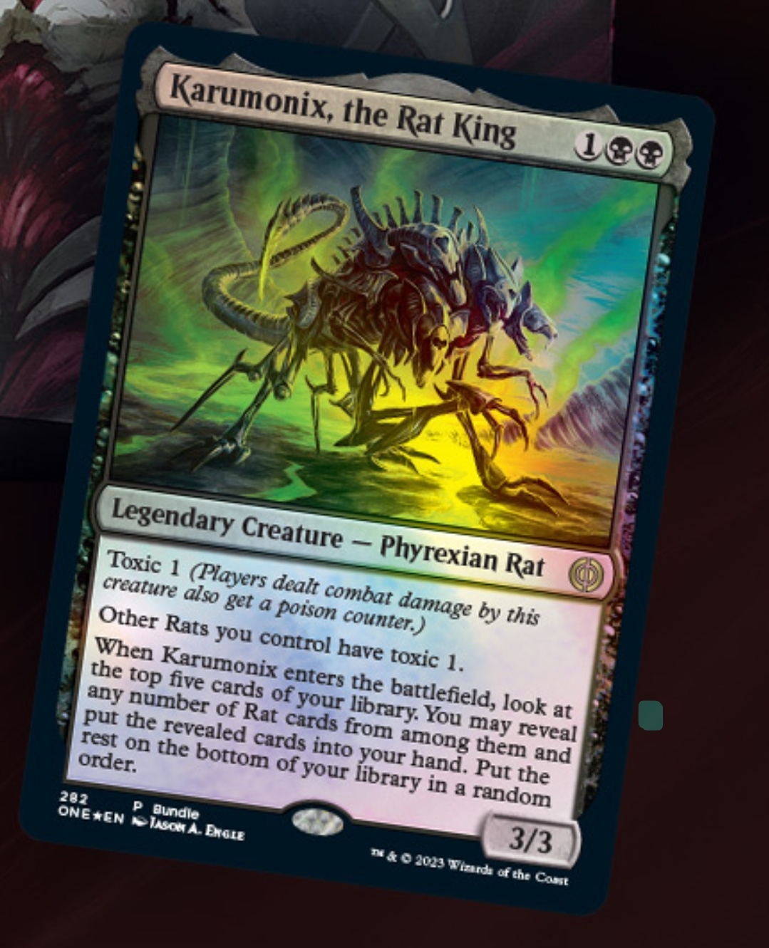 Phyrexia: All Will Be One MTG Bundle Includes Legendary Rat Promo Card