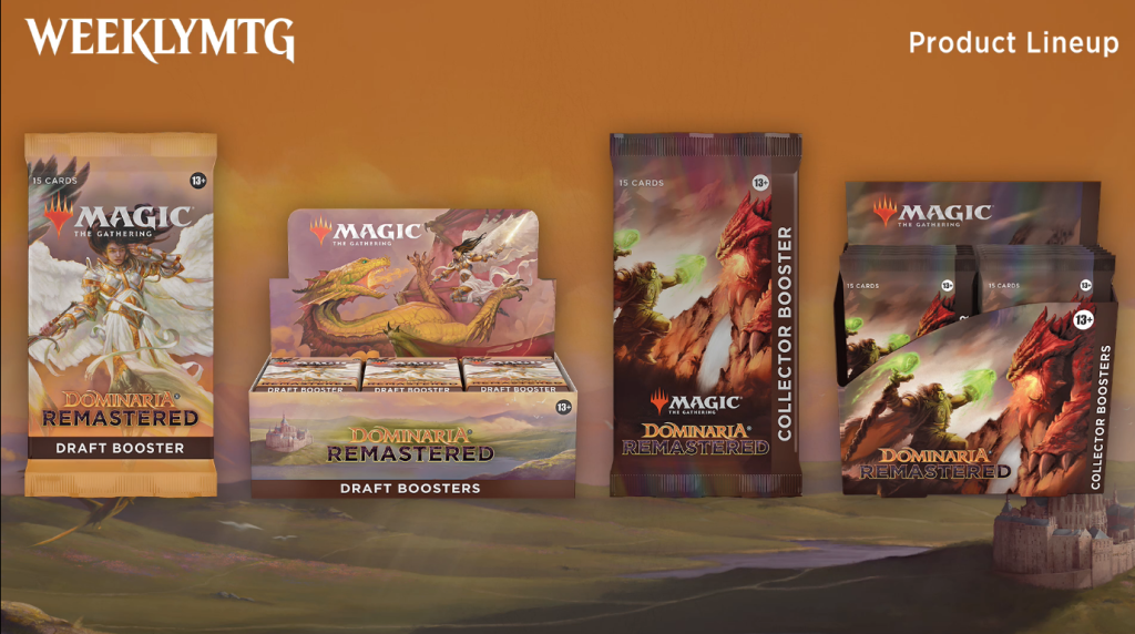  Magic: The Gathering Dominaria Remastered Collector Booster