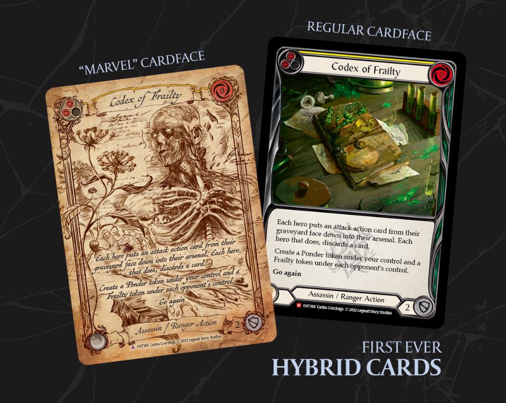 Flesh And Blood's Outsiders To Introduce Hybrid Cards - Star City 