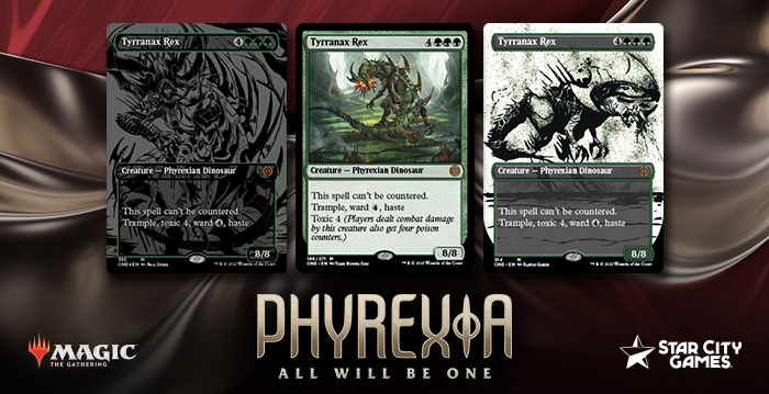 Phyrexia: All Will Be One Gives Green First Phyrexian Dinosaur