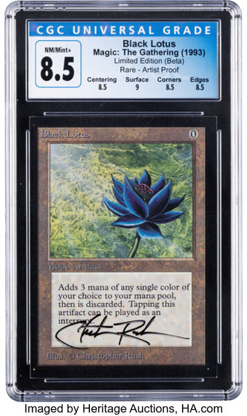 Signed PSA 10 Alpha Black Lotus sells for $540,000, Breaks Record For Most  Expensive Magic Card