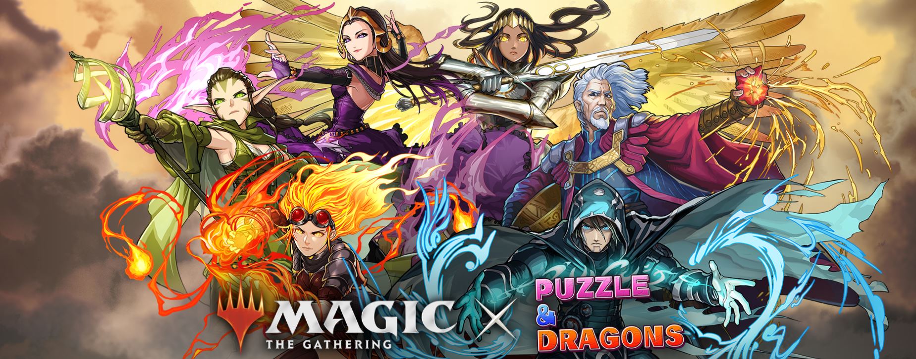 Magic The Gathering Joins Forces With Puzzle And Dragons For Second Crossover Event Star City