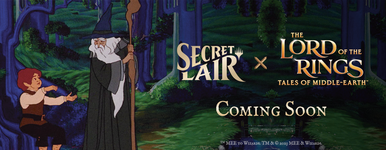 New Secret Lair Based On The Lord of the Rings Animated Film Coming Soon