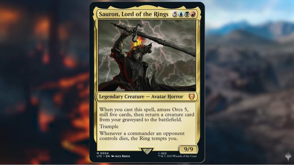 Iconic The Lord of the Rings characters debut in Magic: The Gathering set -  Gayming Magazine