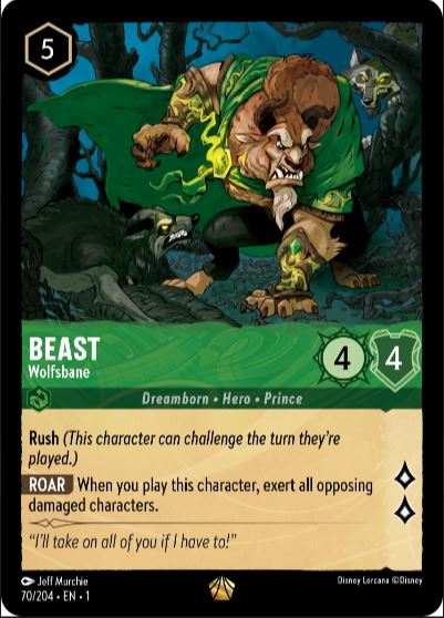 Disney's Lorcana TCG Introduces Genie, Beast, And More New Cards - Star  City Games