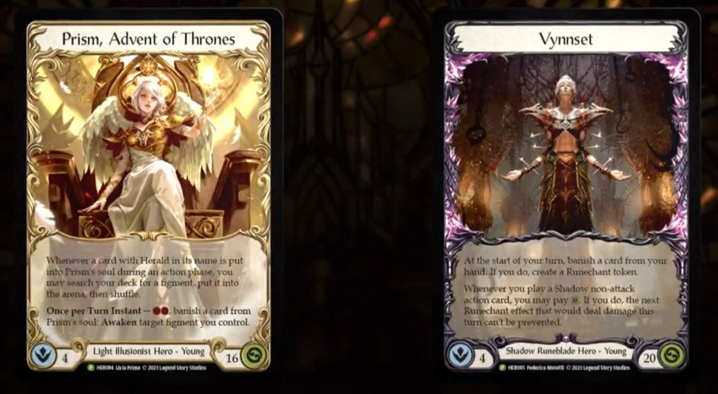 Flesh And Blood Previews Prism, Advent Of Thrones And Vynnset Star