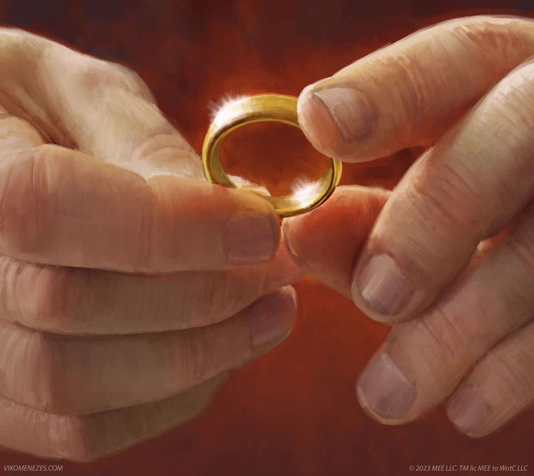 Former NFL Player Offers $500K Bounty On Serialized 001/001 The One Ring MTG Card