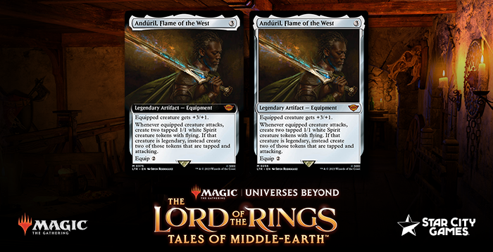 The Lord Of The Rings: Tales Of Middle-earth Brings Andúril To Magic: The Gathering
