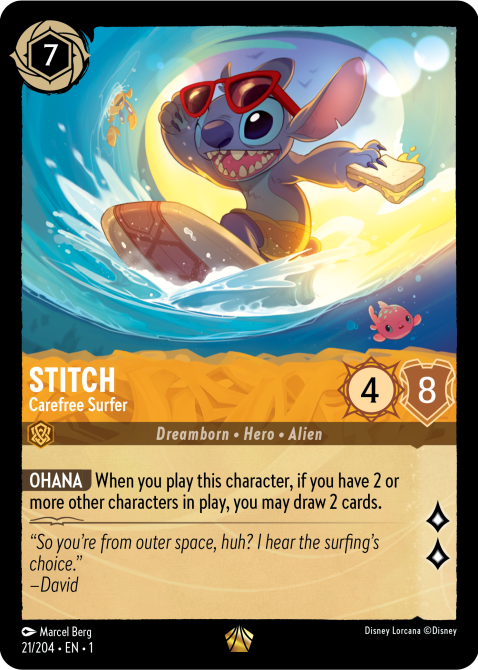 Disney's Lorcana TCG Reveals Legendary Stitch, Plus First Rapunzel