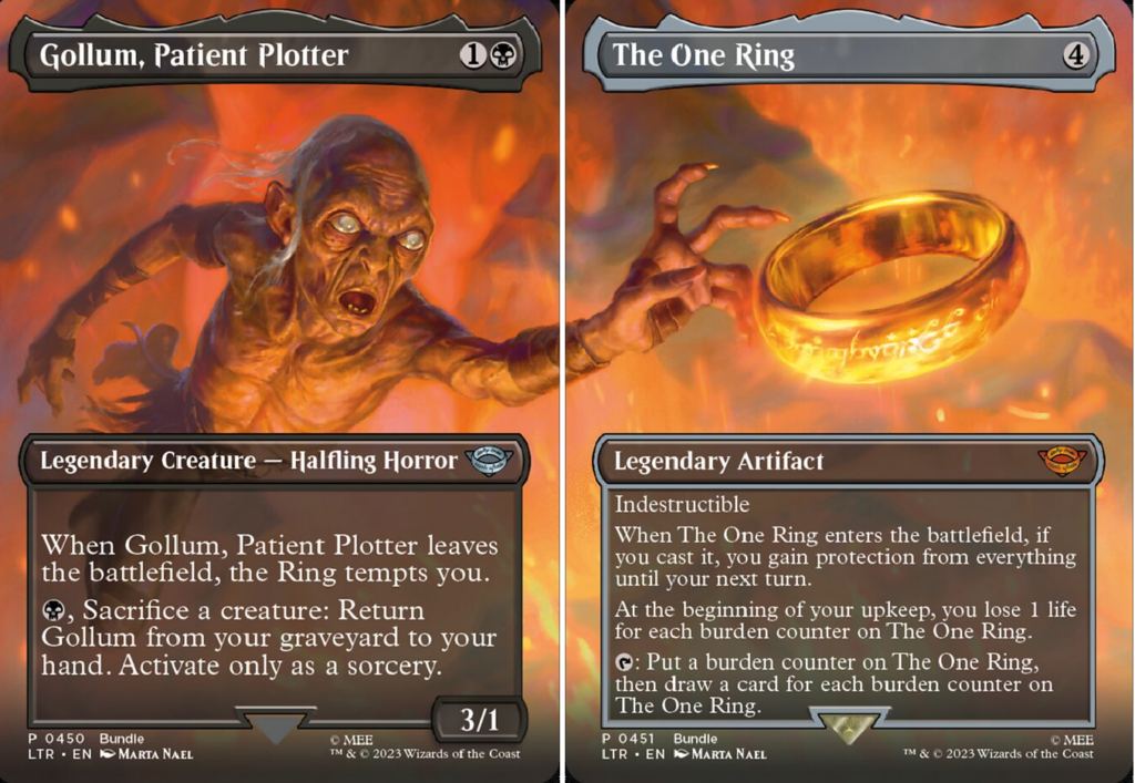 Gollum, Patient Plotter Card  Magic: the Gathering MTG Cards