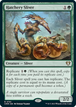 MTG : Deck Commander Masters Sliver Swarm - Agorajeux