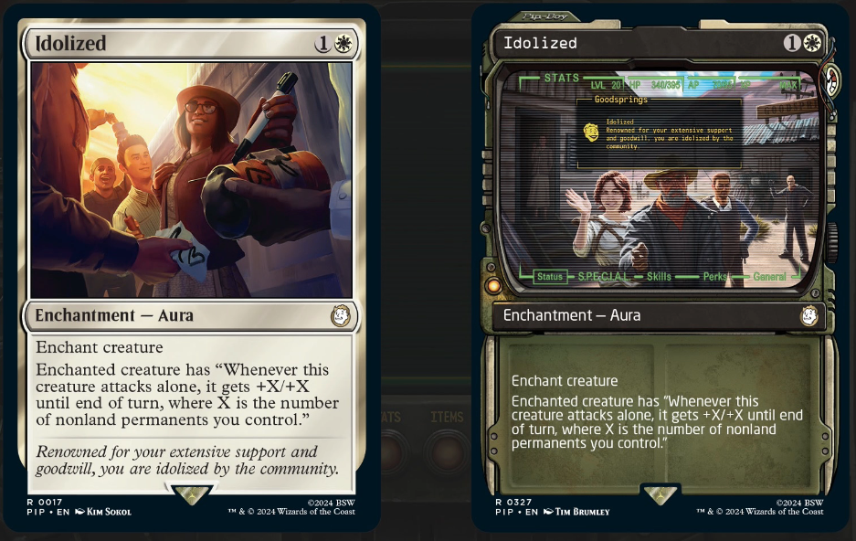 A First Look at Magic: The Gathering® – Fallout®, Available March