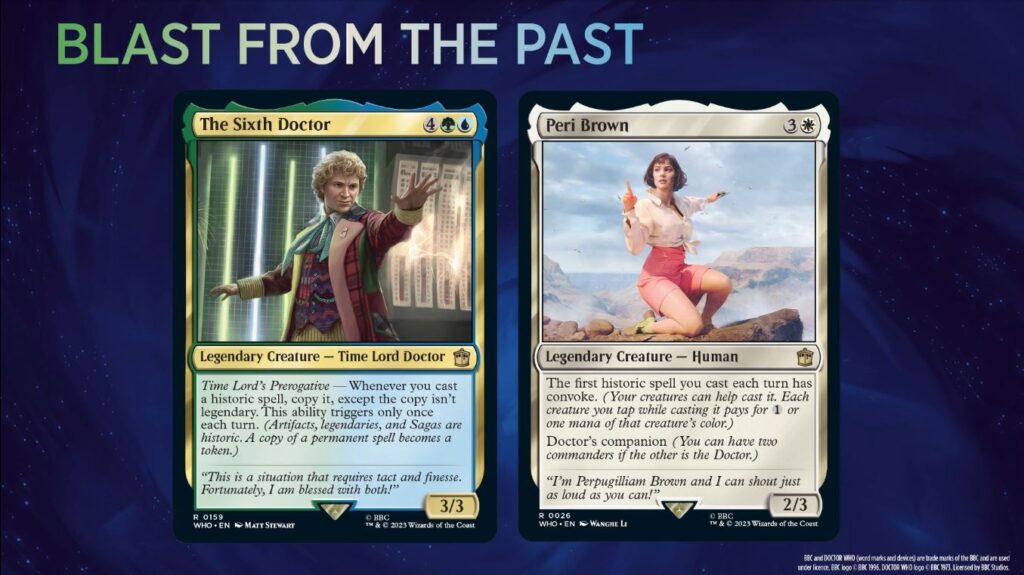 A First Look at Magic: The Gathering® – Doctor Who™