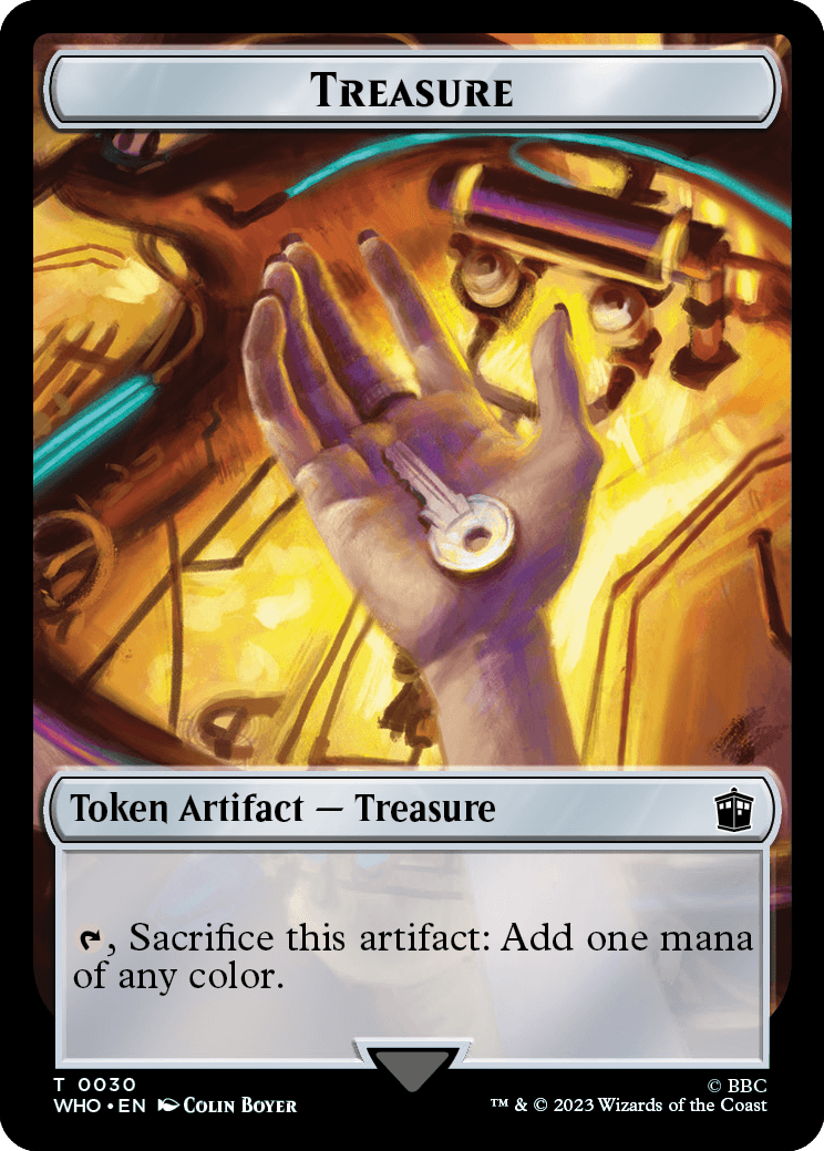 All Tokens From Magic: The Gathering - Doctor Who Revealed - Star City ...