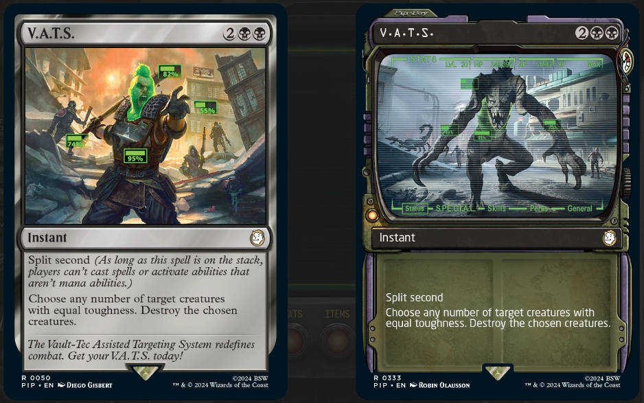 Premier aperçu de Magic: The Gathering – Fallout®, disponible le 8