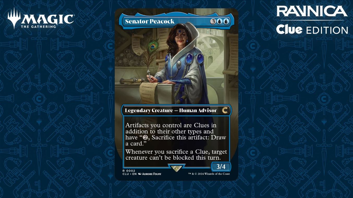 Commander Magic Deck Of The Week: Senator Peacock, All Clues, All The Time